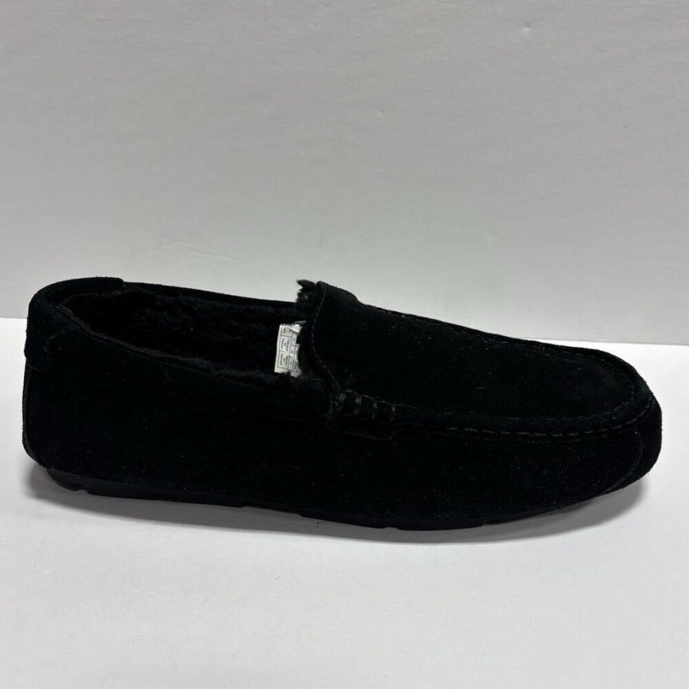 Koolaburra Men’s Tipton Black Suede Slippers, Size 13 M